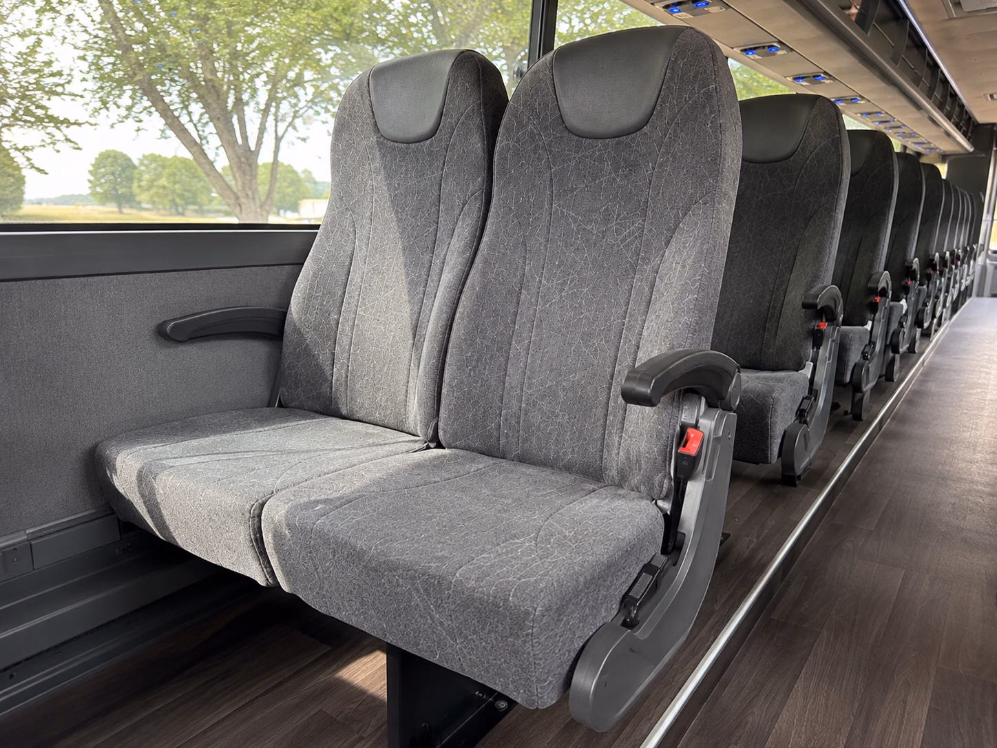 pittsburgh religious group transportation onboard seating